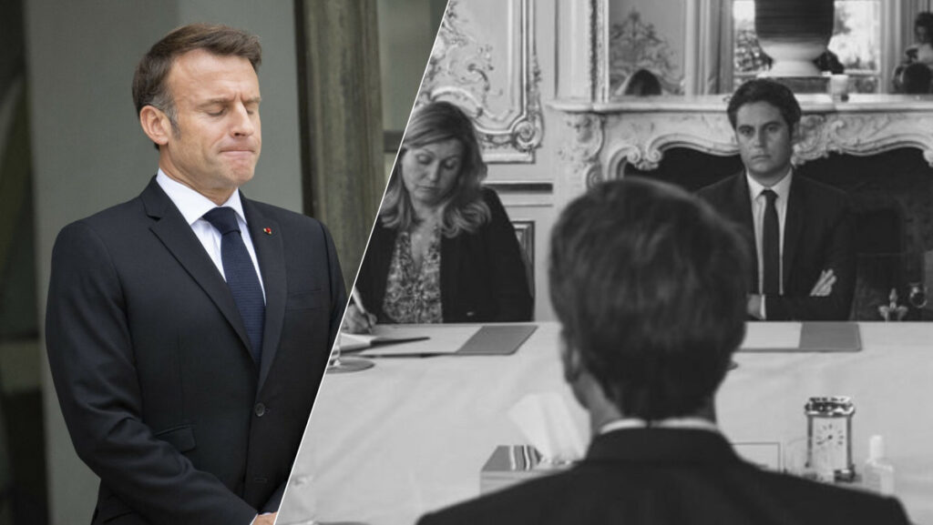 Kryzys we Francji: Osłabiony Emmanuel Macron w otoczeniu zaniepokojonych doradców - sytuacja przypomina "ostatnią wieczerzę"