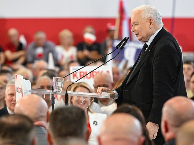 Kaczyński zaskoczył w Chełmie. Reakcje obecnych mówią same za siebie