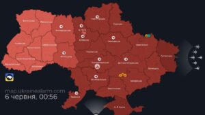 Rosja dokonała intensywnych ostrzałów za pomocą rakiet i dronów