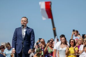 Nawrocki z poparciem 94,66 proc. głosów. Zapowiada wizytę: "To symboliczne miejsce triumfu"