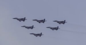 Aktywacja wszystkich polskich myśliwców. "Zaangażowano pełne siły"