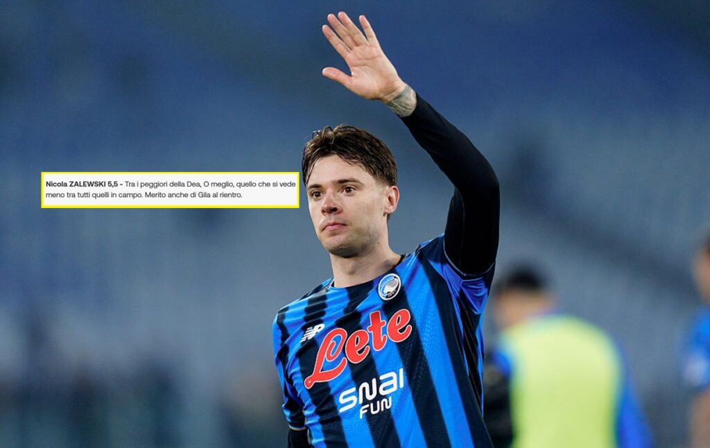 Oto trzy propozycje unikalnych tytułów zachowujących sens oryginału: 1. Włosi bezlitośni w ocenach Zalewskiego. Polak nie usłyszy komplementów 2. Włoscy komentatorzy jednogłośni w sprawie Zalewskiego. Krytyka zamiast pochwał 3. Zalewski pod lupą Włochów. Polaka oszczędzają w słowach Daj znać, jeśli życzysz sobie kolejnych propozycji!