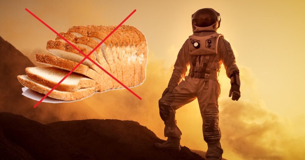 Dlaczego astronauci nie mogą jeść chleba w przestrzeni kosmicznej? Prosta przyczyna, istotny problem.