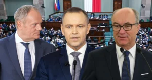 Oto kilka propozycji unikalnych tytułów zachowujących sens oryginału: 1. **Polacy wystawili oceny czołowym politykom. Jeden rezultat zaskakuje** 2. **Jak Polacy postrzegają liderów państwa? Jeden wynik wyróżnia się na tle pozostałych** 3. **Najważniejsi politycy ocenieni przez Polaków. Jeden wynik szczególnie zwraca uwagę** 4. **Oceny Polaków dla kluczowych osób w państwie — jeden wynik budzi zainteresowanie** 5. **Sondaż: Polacy ocenili liderów kraju. Jeden rezultat wyjątkowo intryguje**